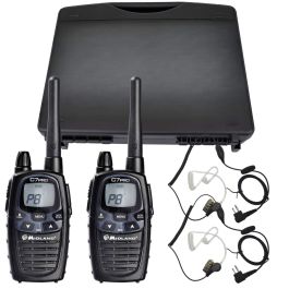 Set 4 Radios Midland G7 XTR - PMR446 8 Canaux, 12km Portée