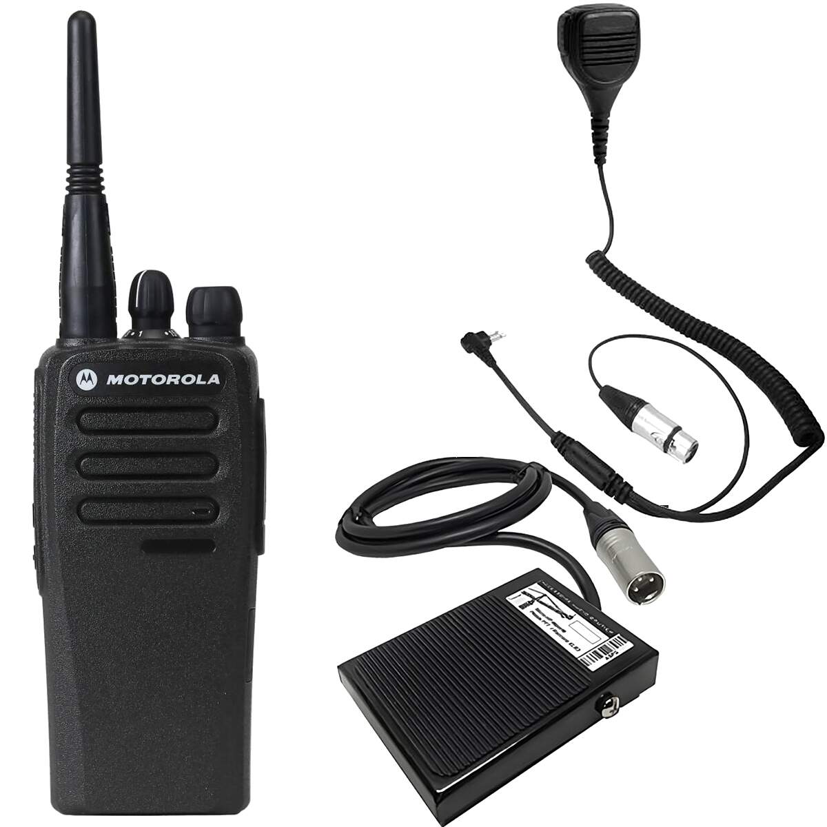 Motorola DP1400 analogique UHF + Pédale de grue image