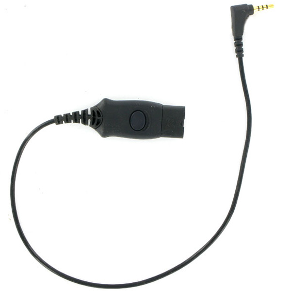 Cordon Plantronics MO300 : QD/Jack 3.5 mm pour iPhone et Blackberry image