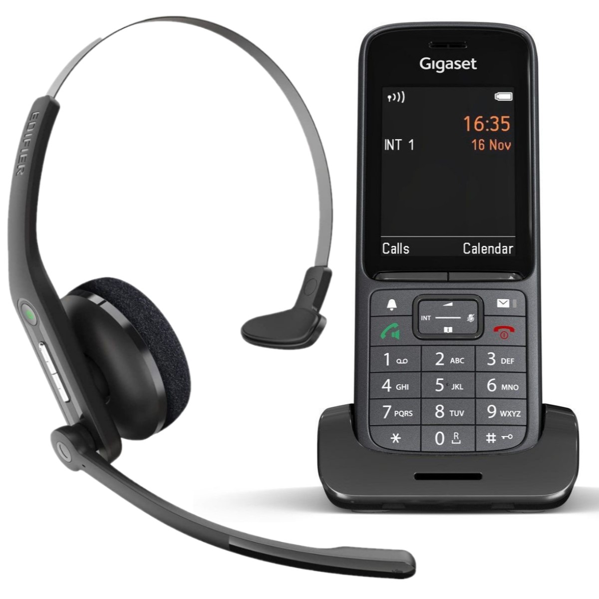 Pack combiné supplémentaire Gigaset SL800H avec micro casque Bluetooth