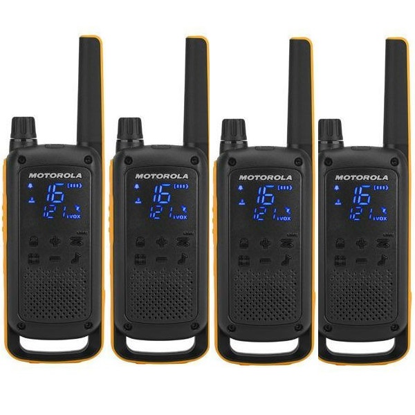 Product Image for Motorola Talkabout T82 EXTREME Quad - Walkie Talkie sin Licencia