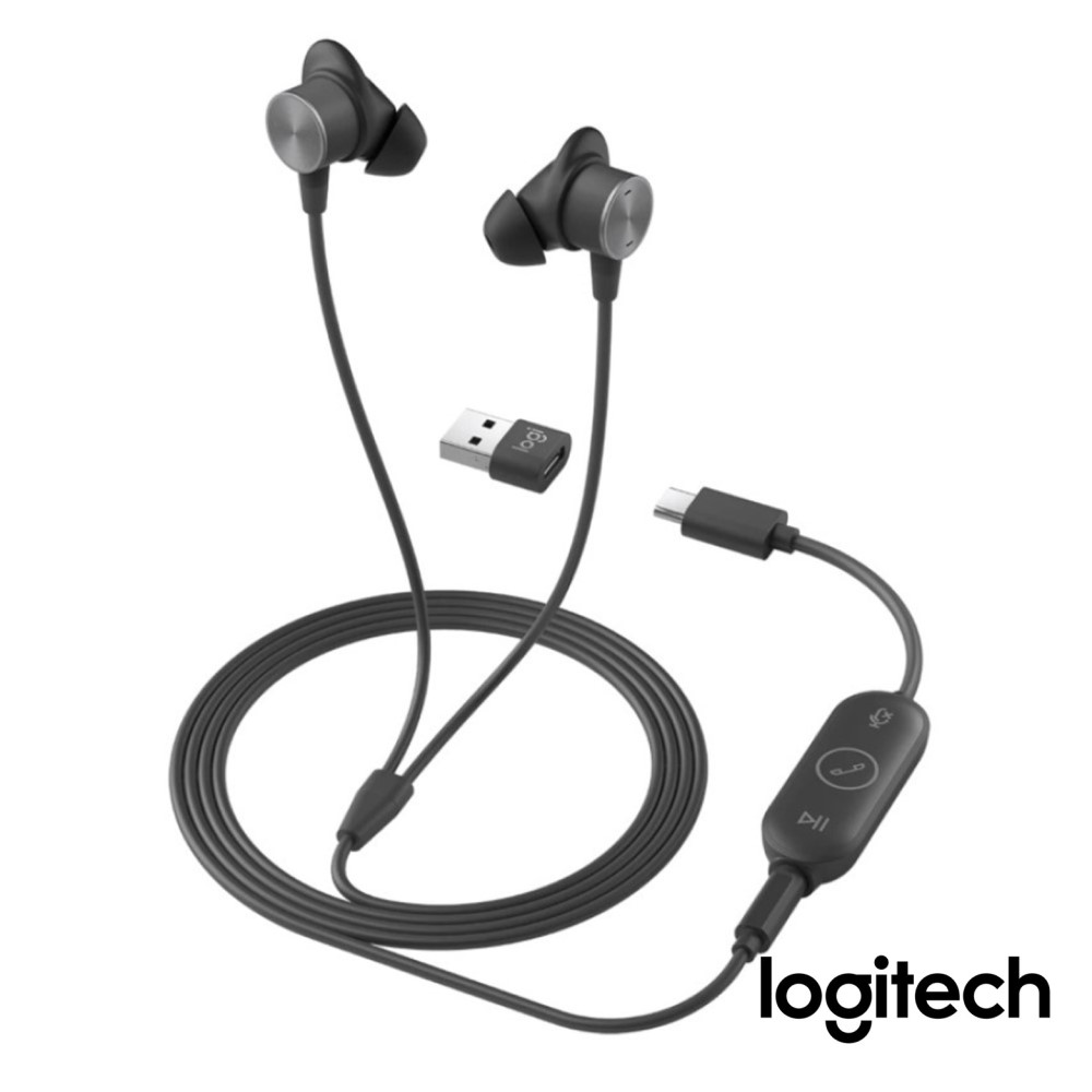 Logitech Zone Wired Earbuds UC image