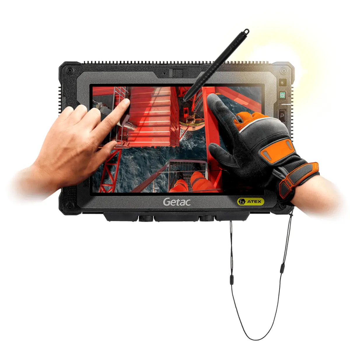 Tablette Getac ZX80W-Ex robuste pour industrie