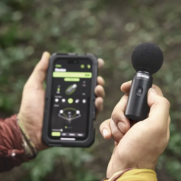 Application Shure pour gérer MoveMic 88+