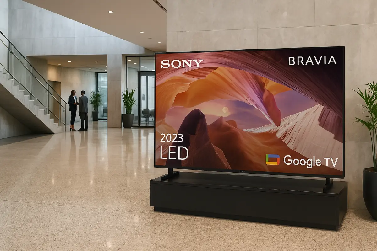 Sony FWD-65X80L pour hall d'accueil