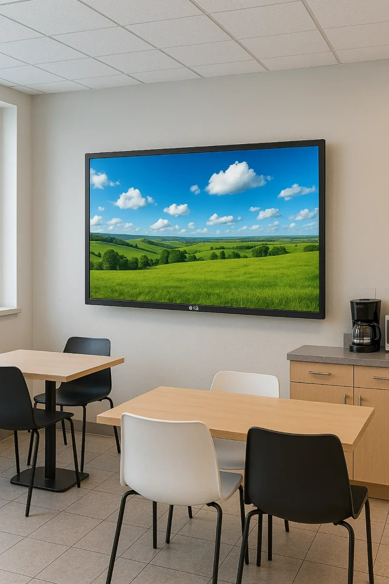 Salle de pause LG-43UN340C