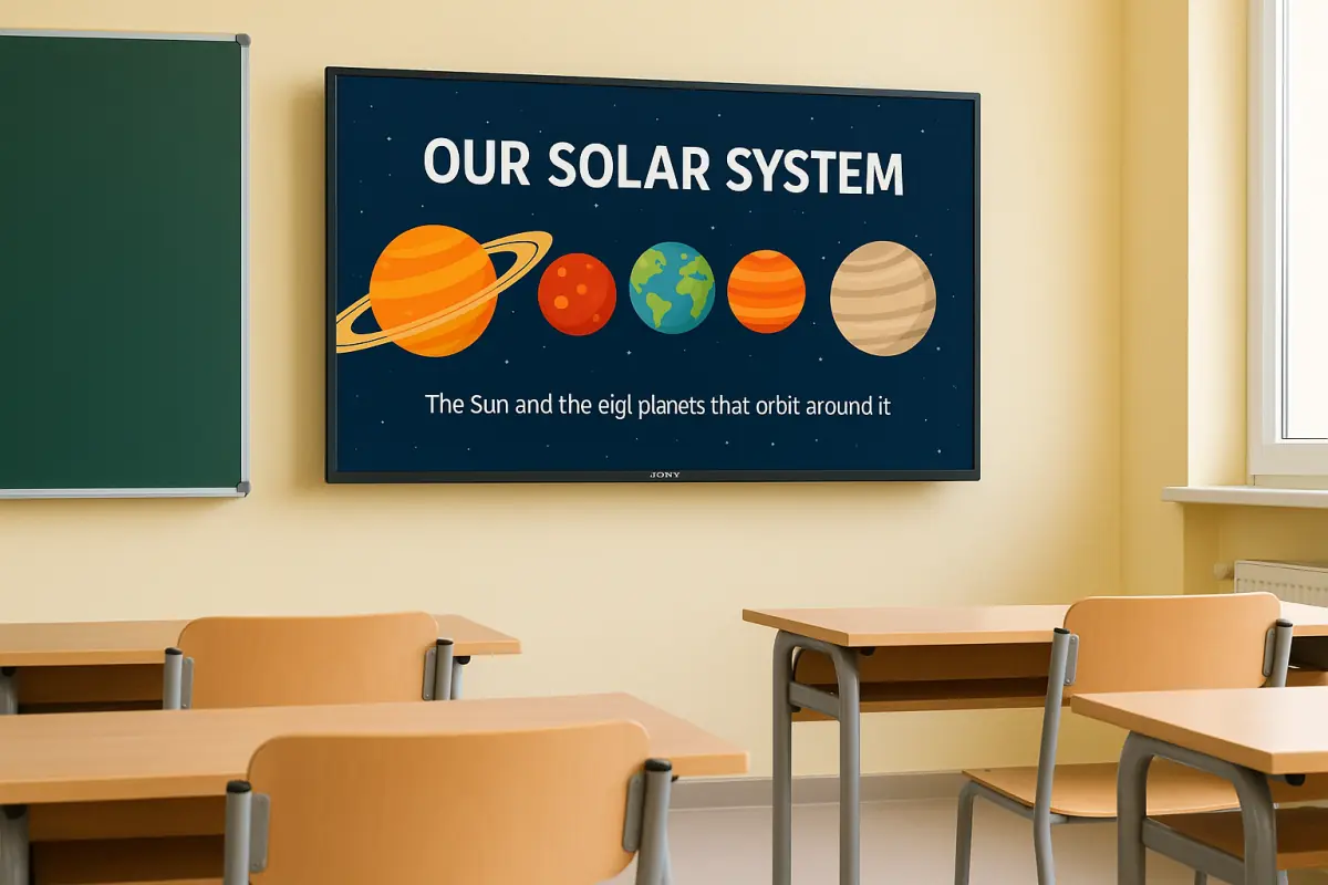 Chambre d'hôtel - Sony FWD-55S35