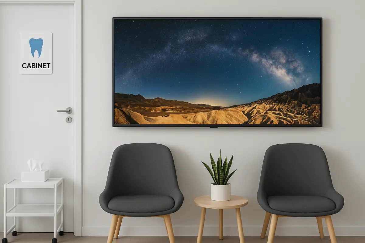 diffusion de contenu pro avec LG