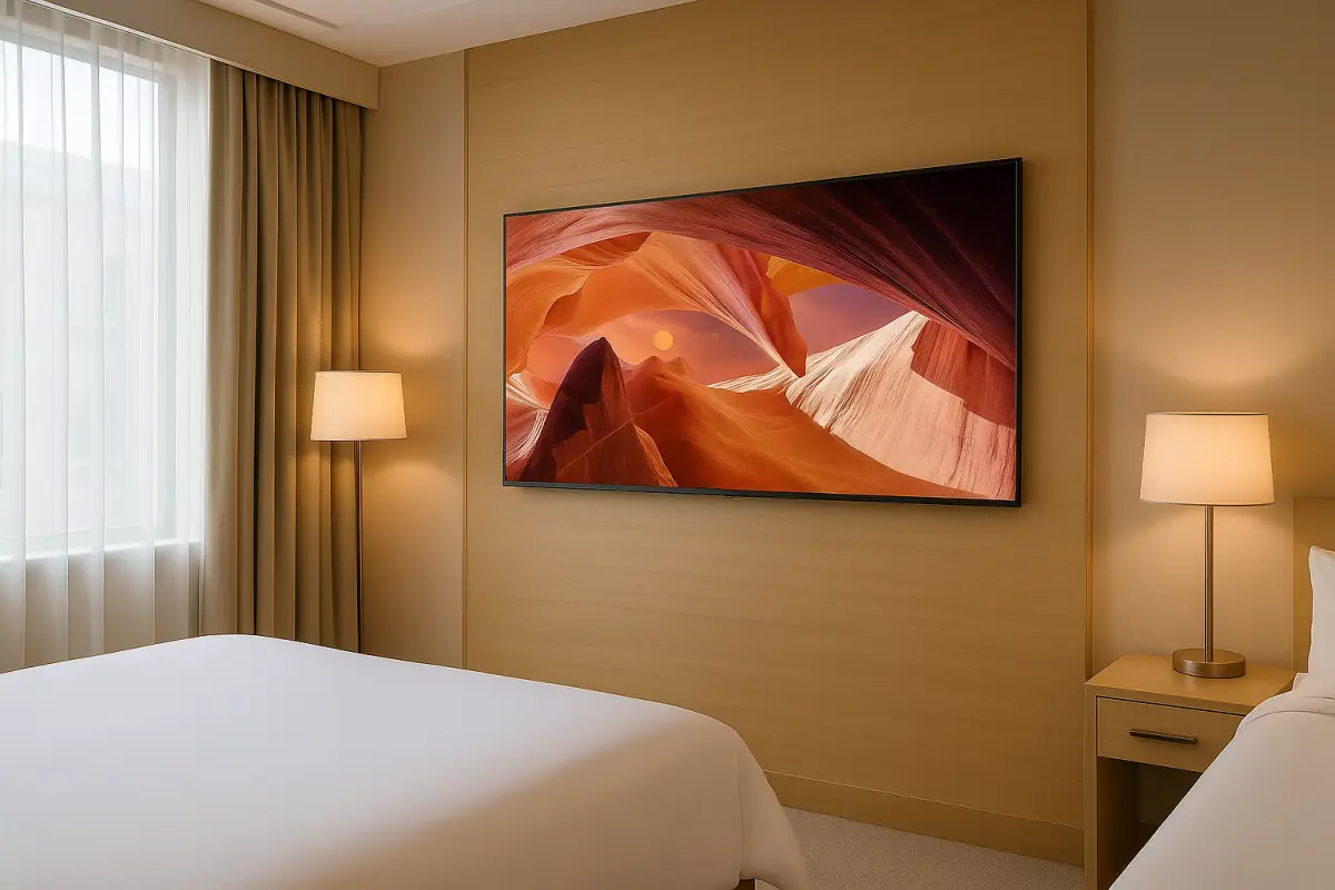 Sony FWD-65X80L pour chambre d'hôtel