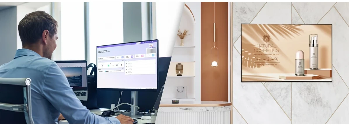 Logiciel affichage dynamique cloud LG