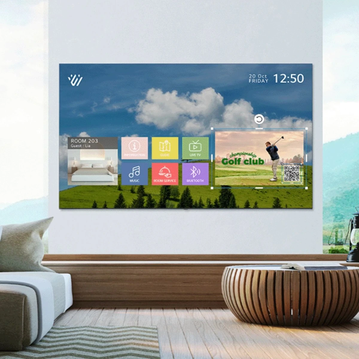 TV hospitality LG UM662H