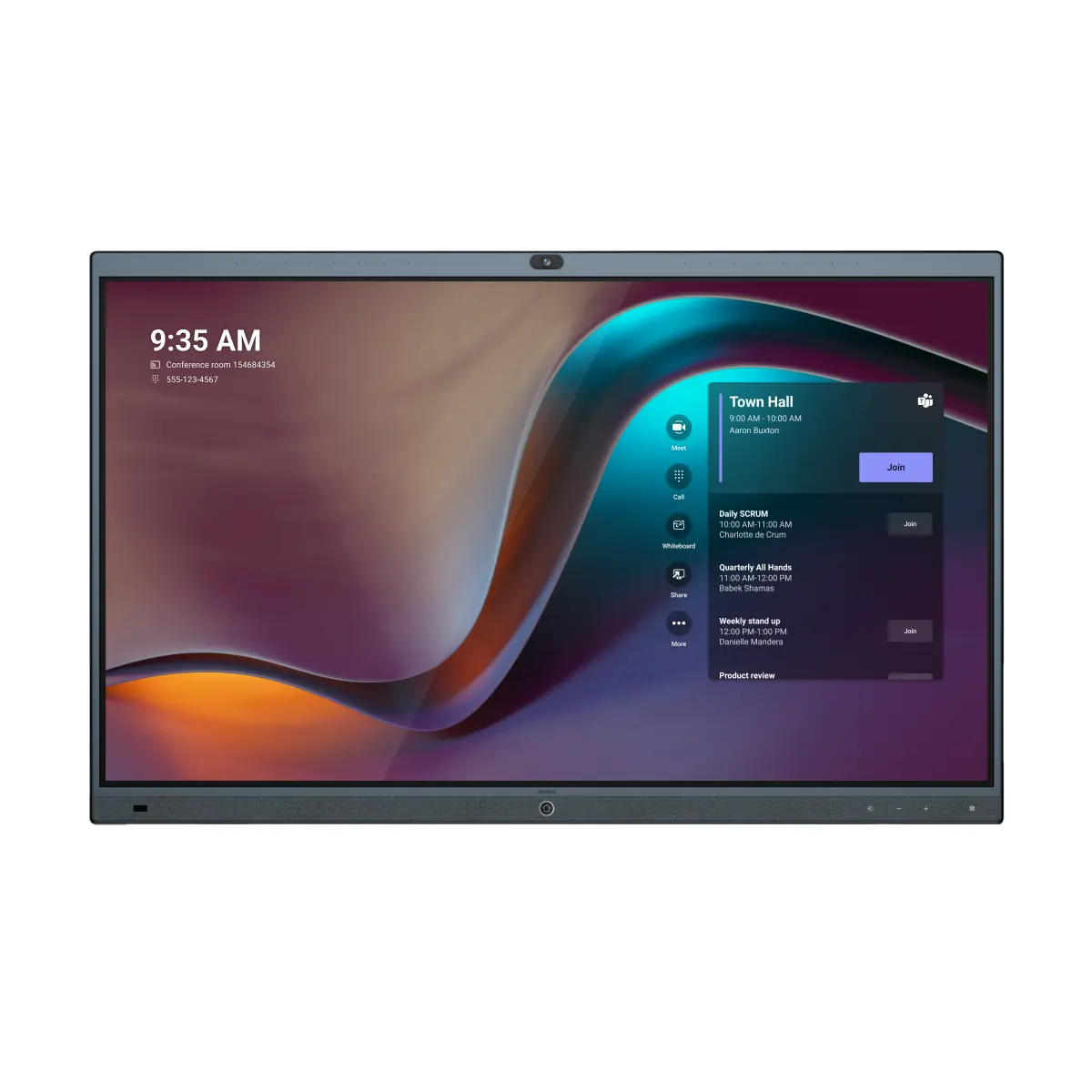 Microsoft Teams Rooms - Yealink Meeting Board 86 pouces