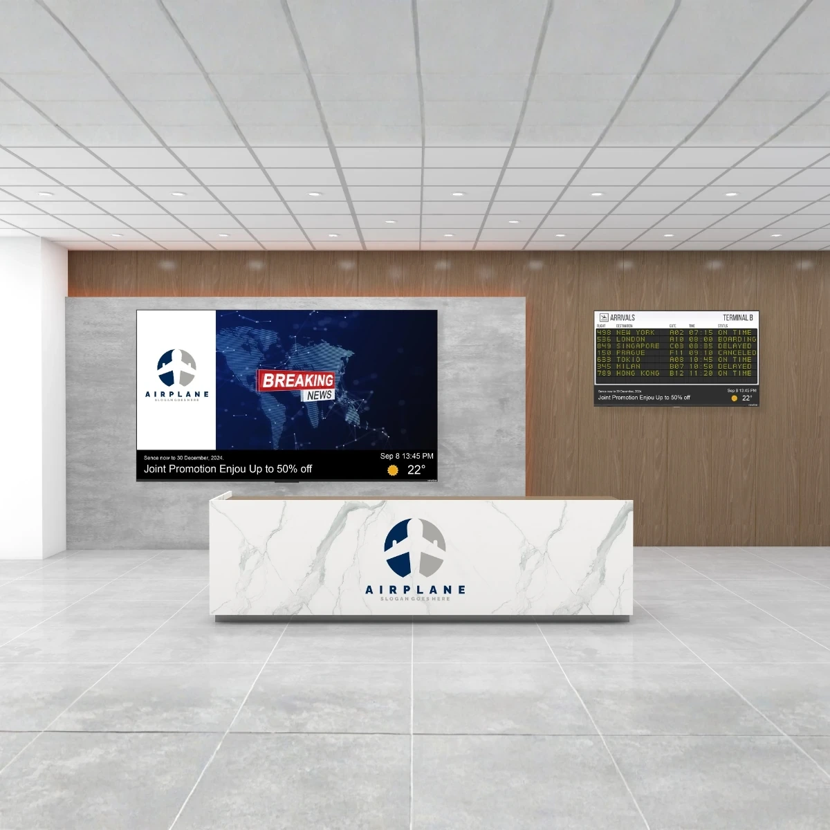 Newline STV+ 155 pouces