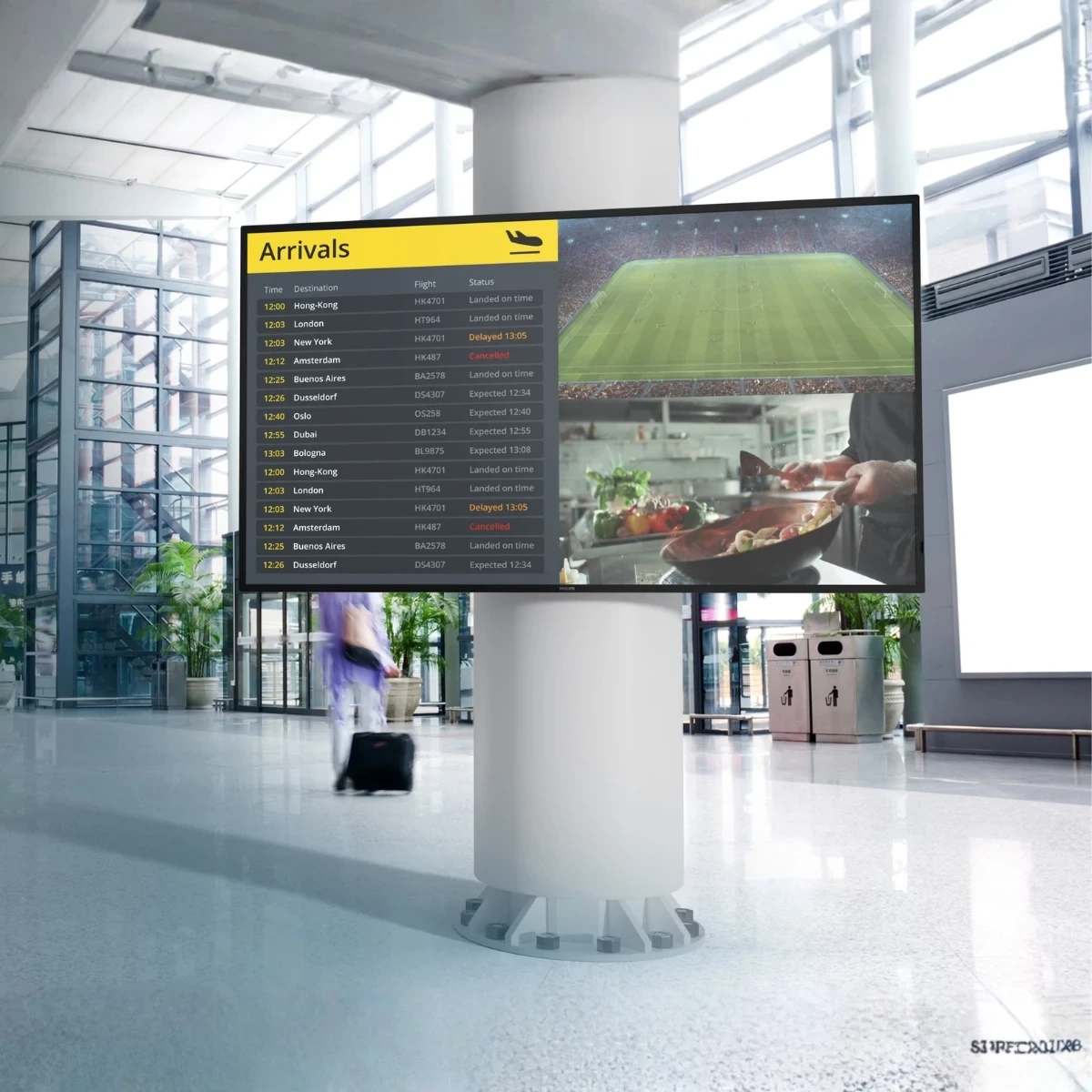 écran pro philips 55''