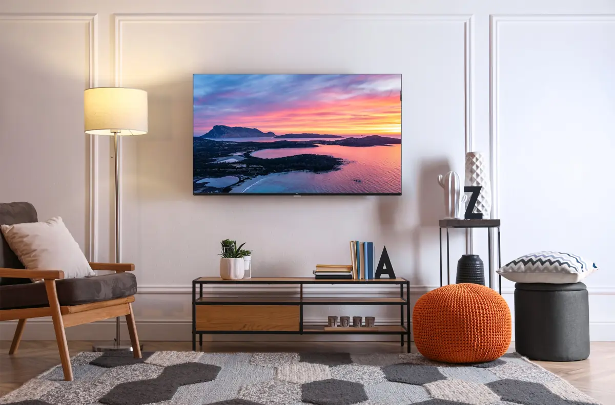 Fixé au mur TCL 32S59K