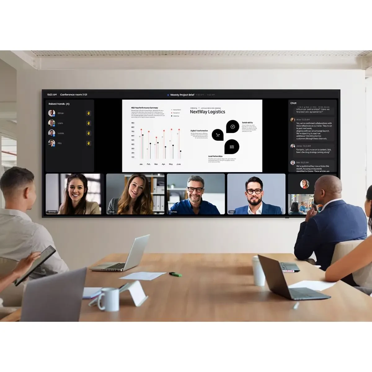 écran professionnel Samsung QPDX 5K