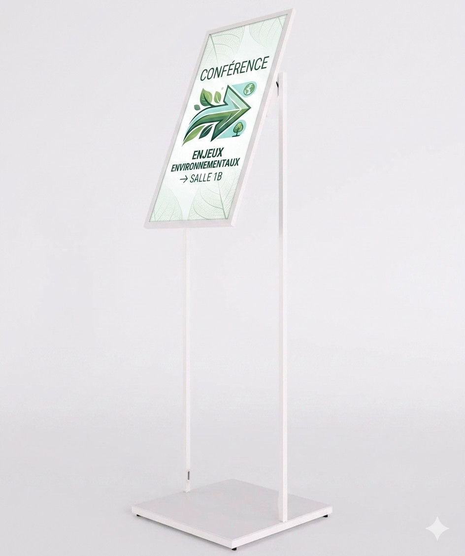 totem signalétique sans fil
