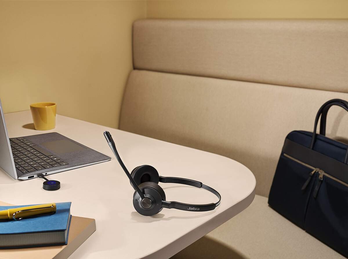 jabra engage 55 stéréo usb-c avec base télétravail
