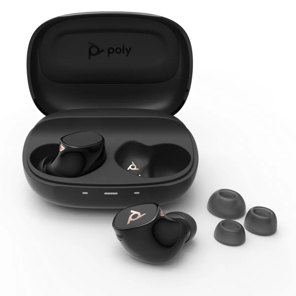 Micro casque Poly Voyager free 20 avec boitier de chargement