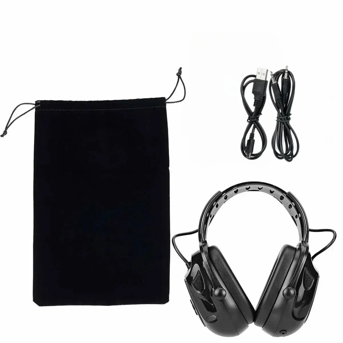 Retevis Sport EHN007 Noir Bluetooth -casque antibruit chasse Bluetooth