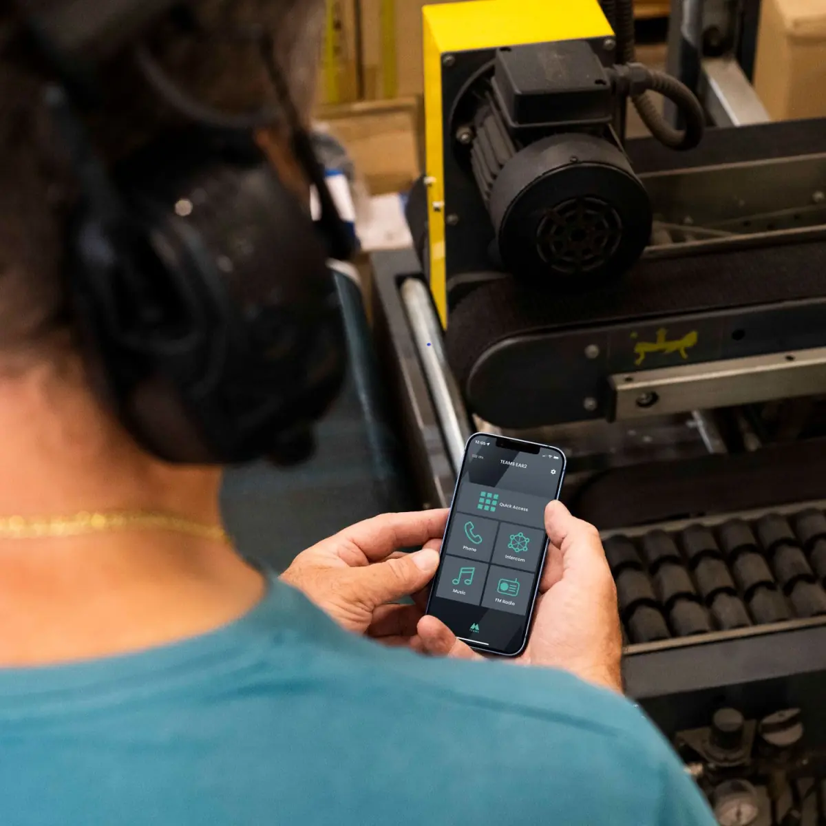 Midland TEAMS M-15 - Intercom Mesh - C1534 - Application Midland TEAMS