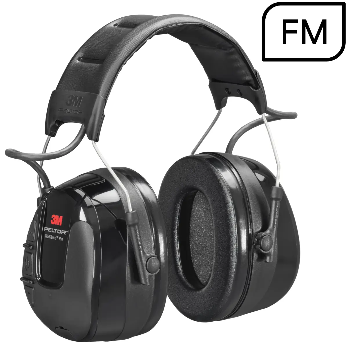 3M Peltor WorkTunes Pro FM Radio - Casque antibruit radio fm - HRXS220A - coquilles avec radio FM