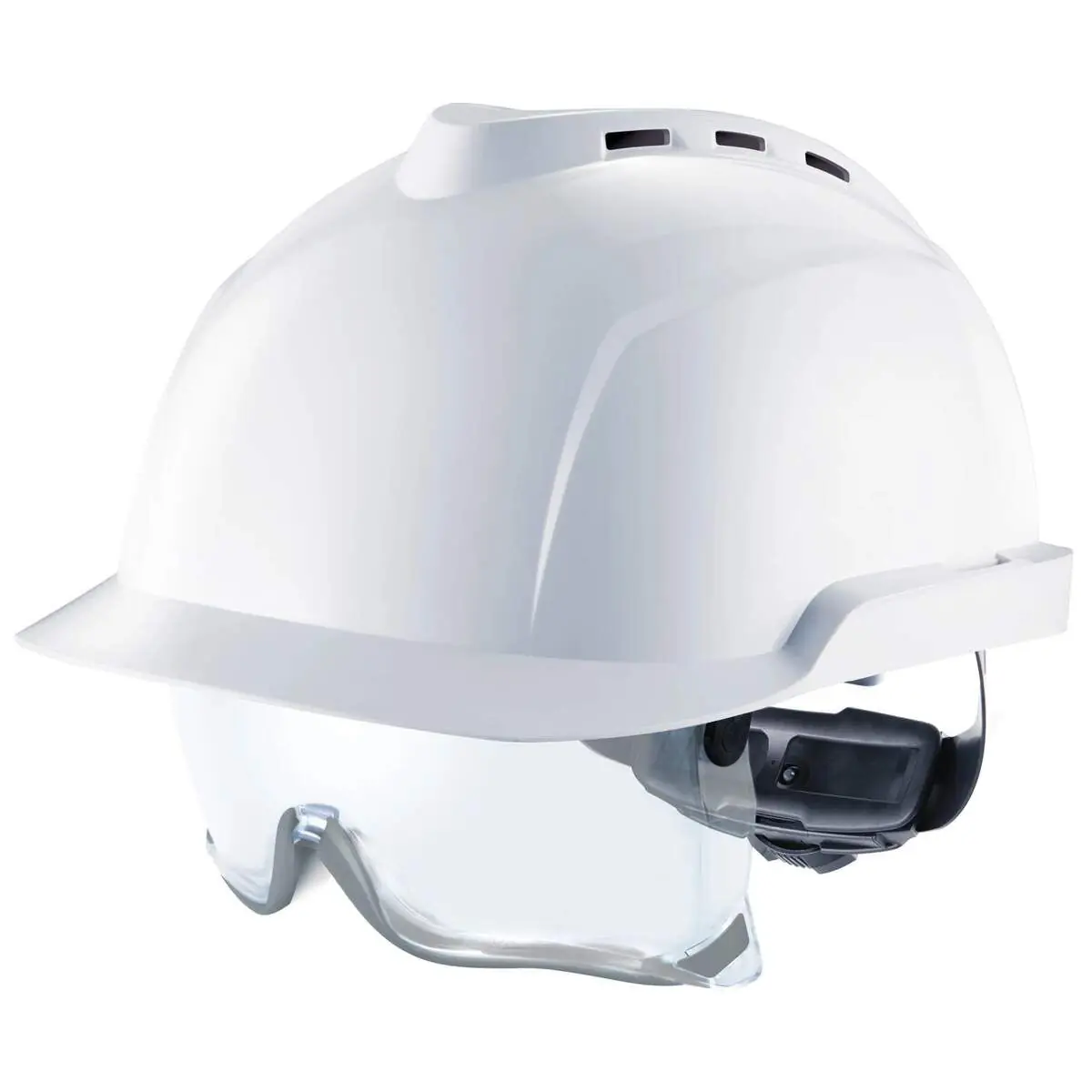 Casque de chantier V-GARD 930 : Confort et protection oculaire intégrée