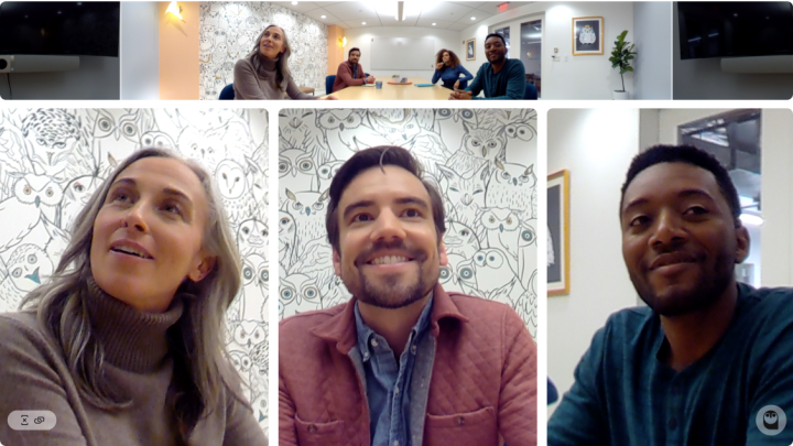 caméra pour visioconférence - owl labs bar