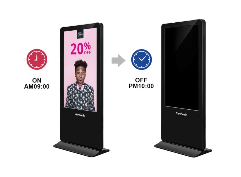 EP5540 borne affichage dynamique