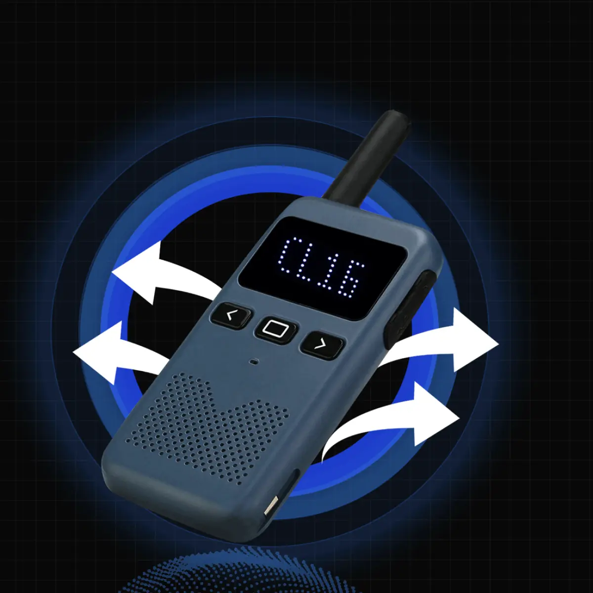Retevis RB619 2.0 - Talkie-walkie sans licence PMR446 ultraléger et ultracompact