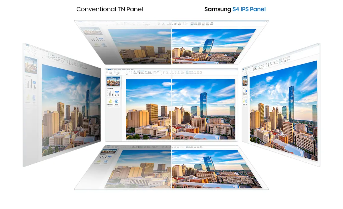Samsung S40VA grand angle