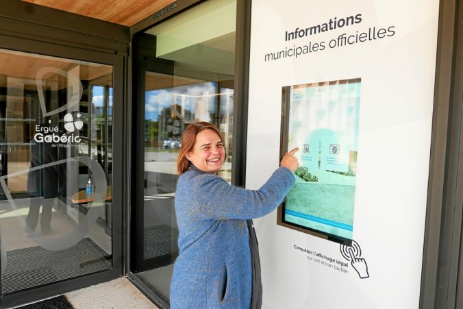 affichage dynamique mairie