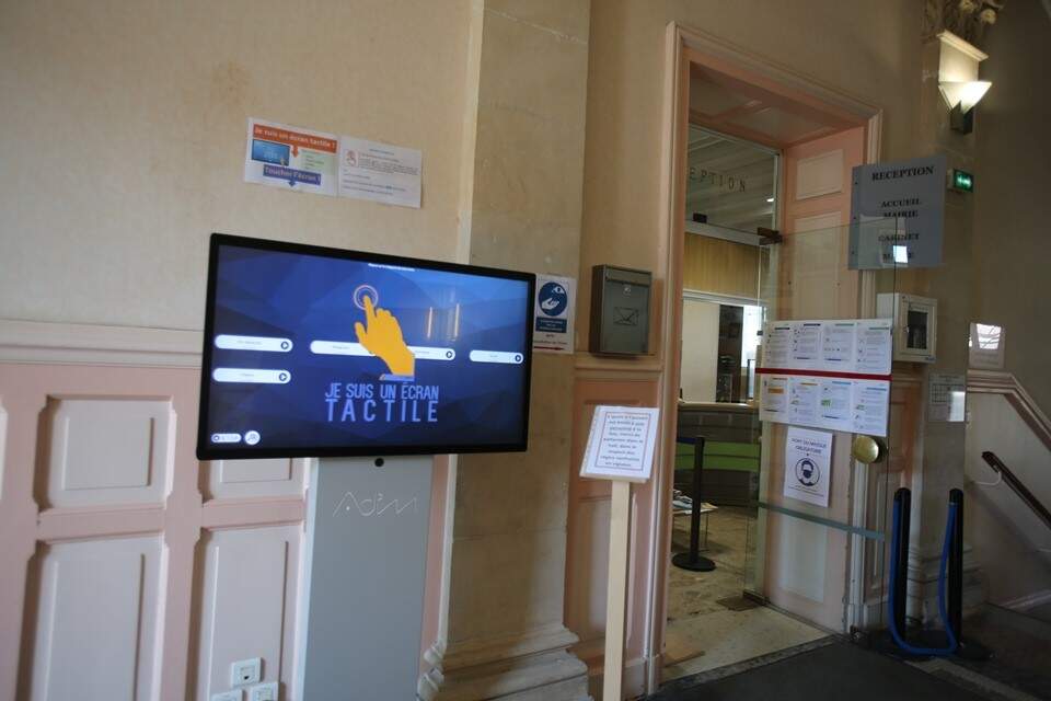 affichage dynamique mairie