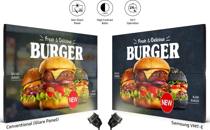 samsung vm55t-e anti reflets