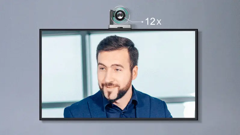 Yealink UVC - Zoom optique x12,