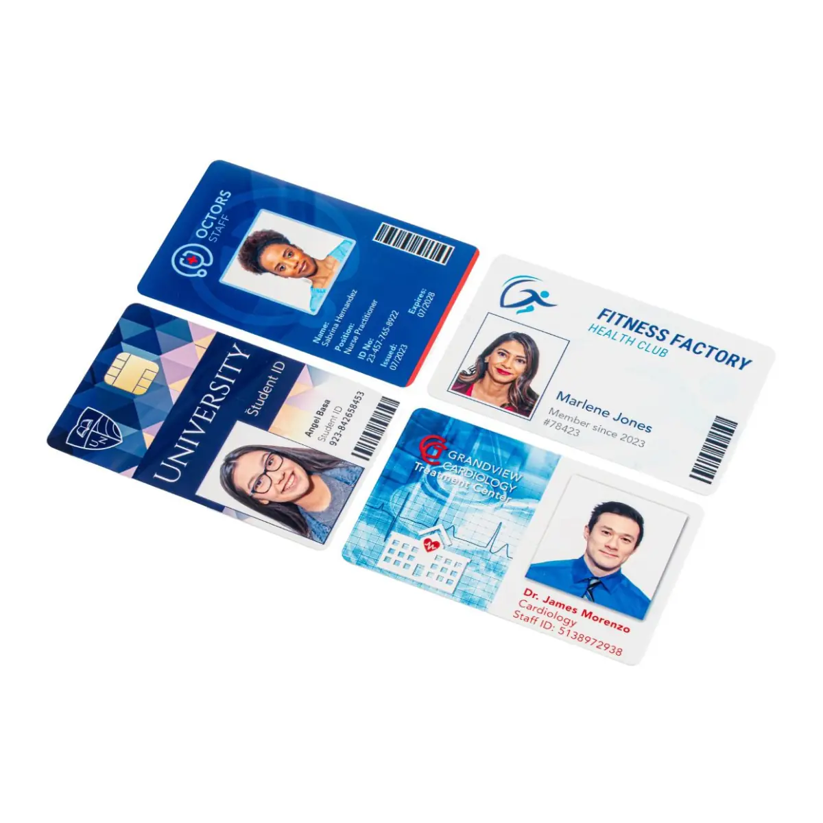 Imprimante de badges d'accès visiteurs, entreprises, étudiant 