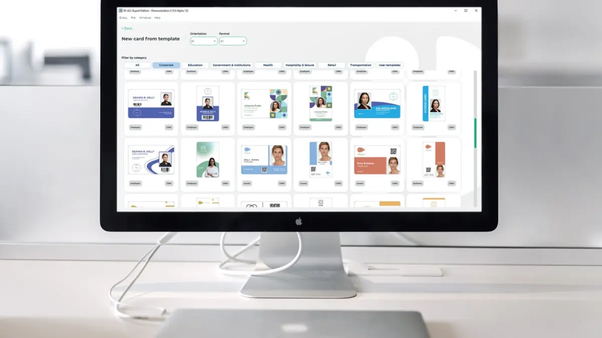 ID-ALL Standard logiciel personnalisation cartes