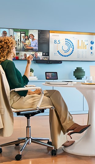 Poly studio V12 Meeting room