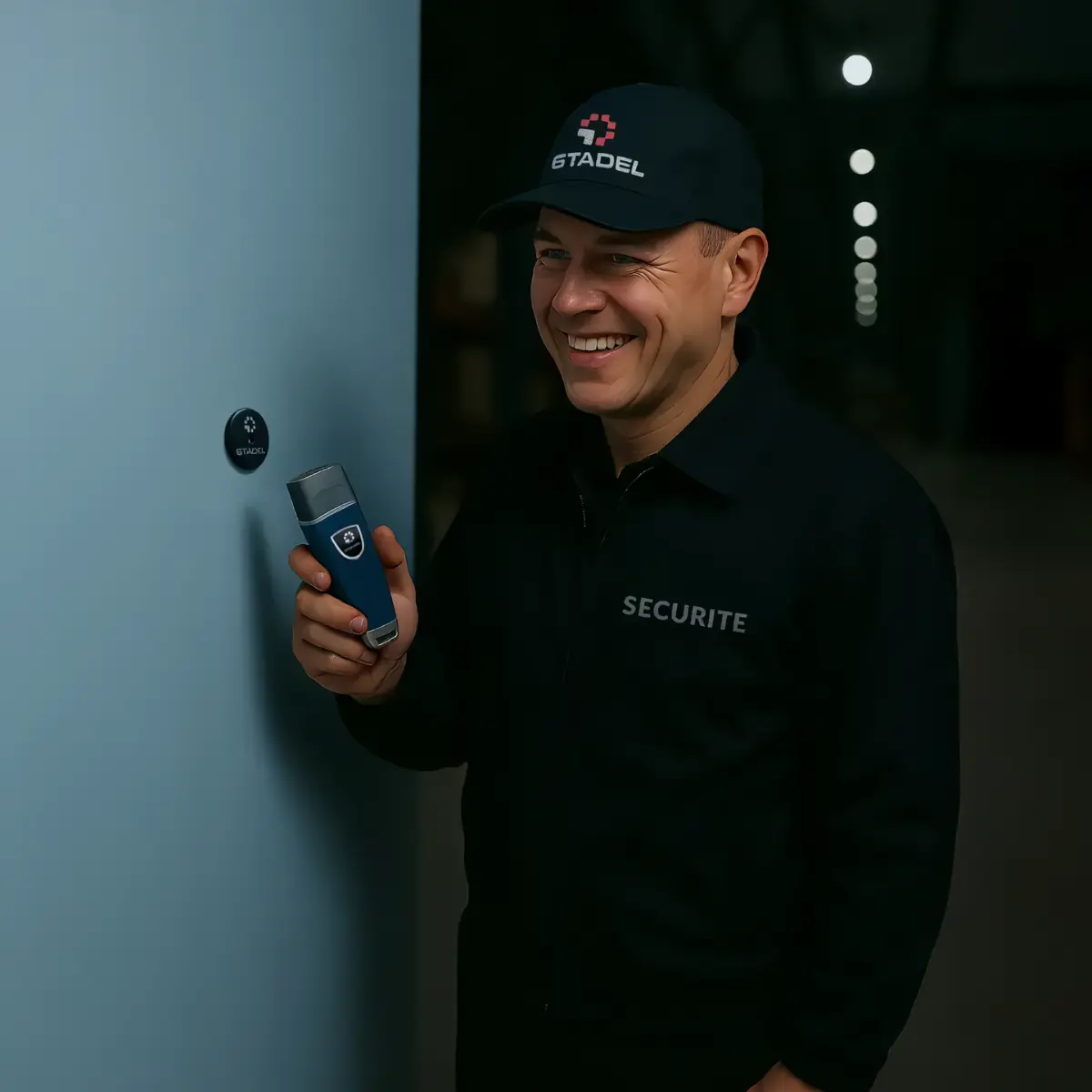 Rondier 6TADEL CR-200 pour ronde par vigile, agent de surêté