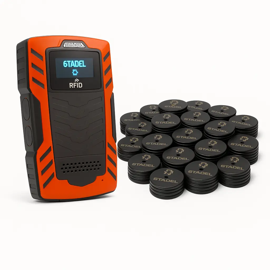 Pack contrôleur de rondes CR-600 + 40 tag RFID