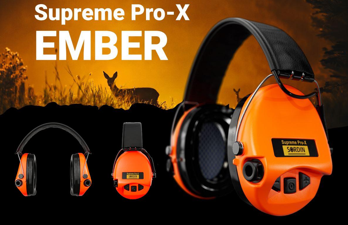 casque anti bruit chasse sordin ember