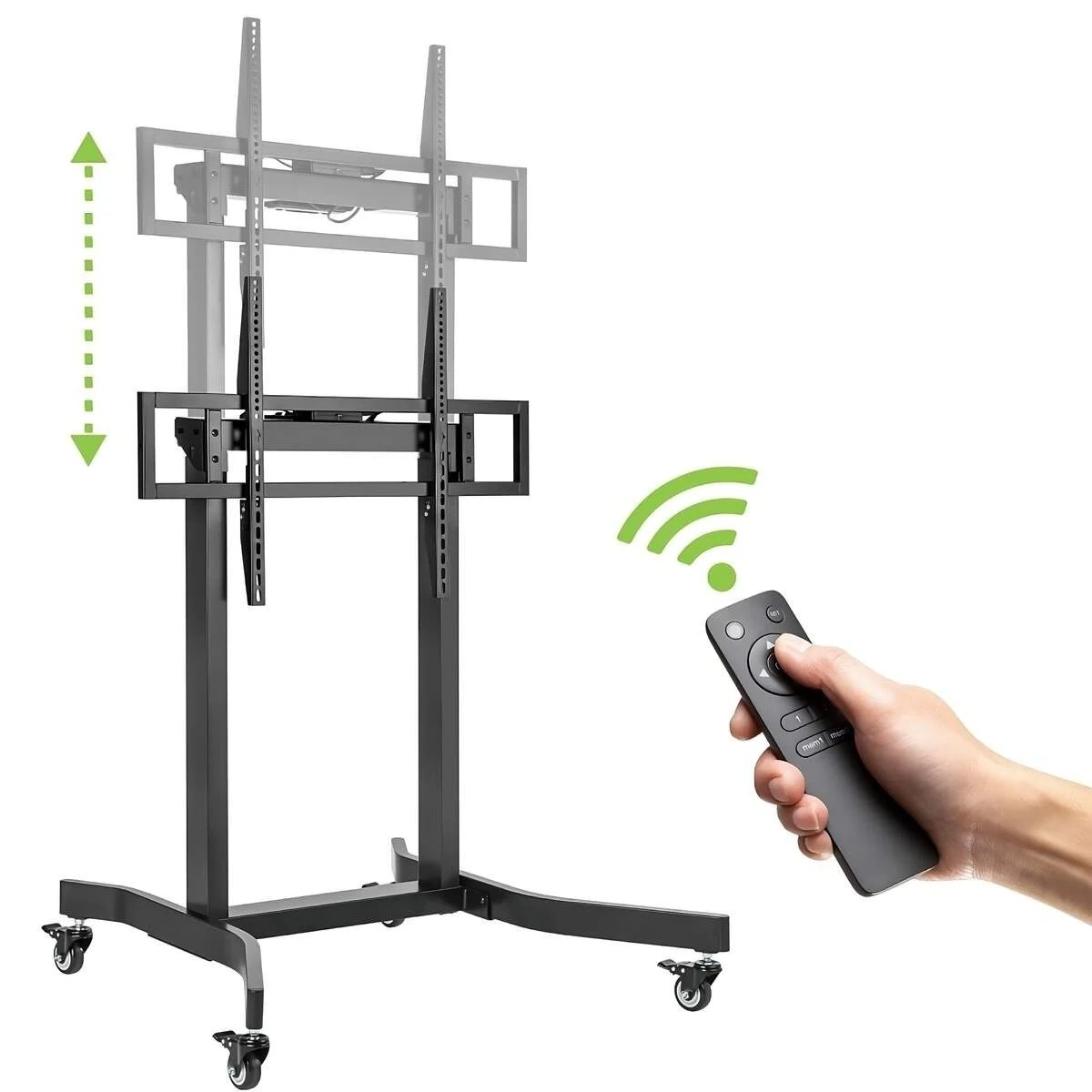 télécommande avec support motorisé