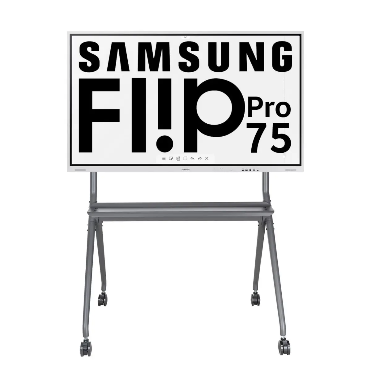 Samsung Flip Pro 75 pouces + Pied Roulant