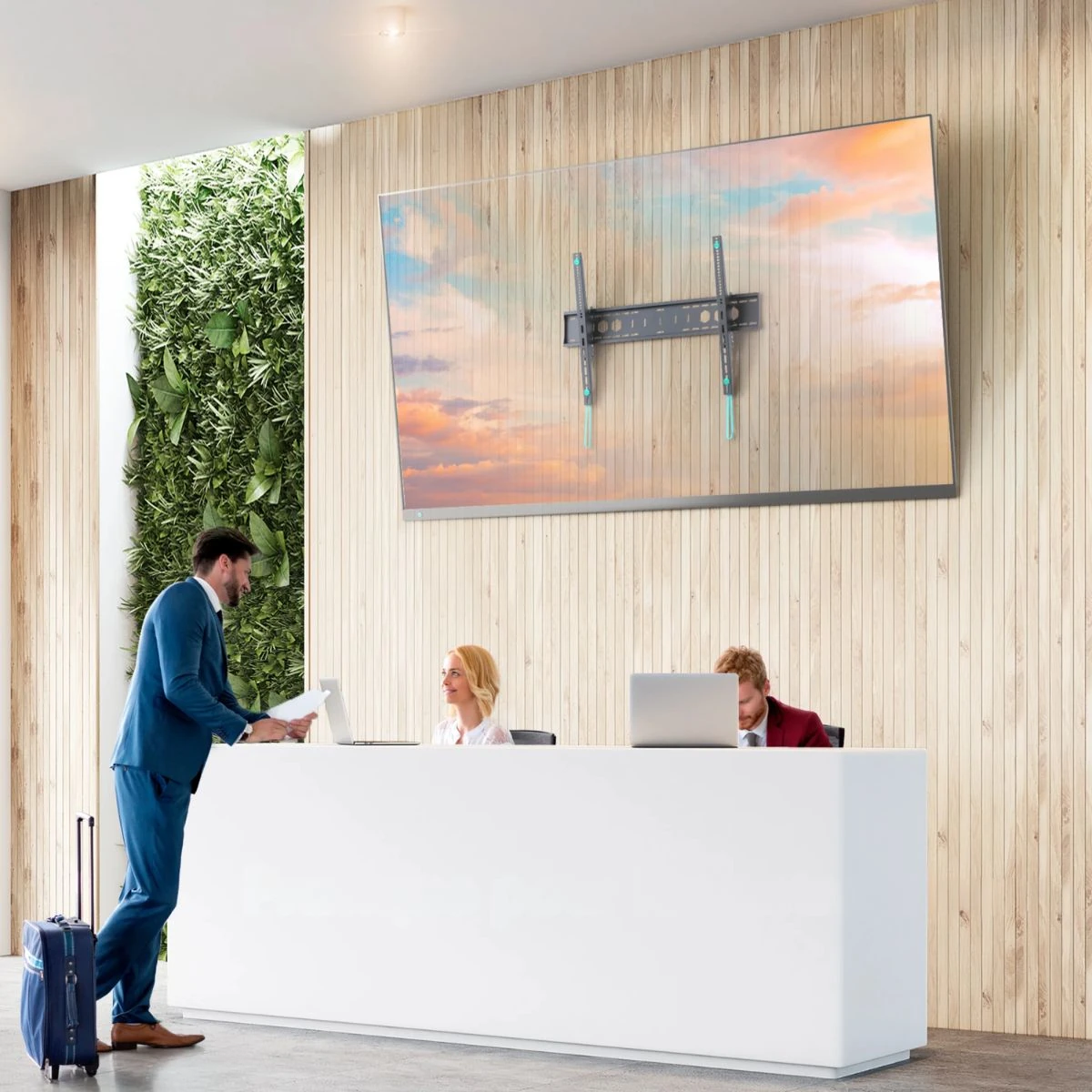 support mural inclinable xxl