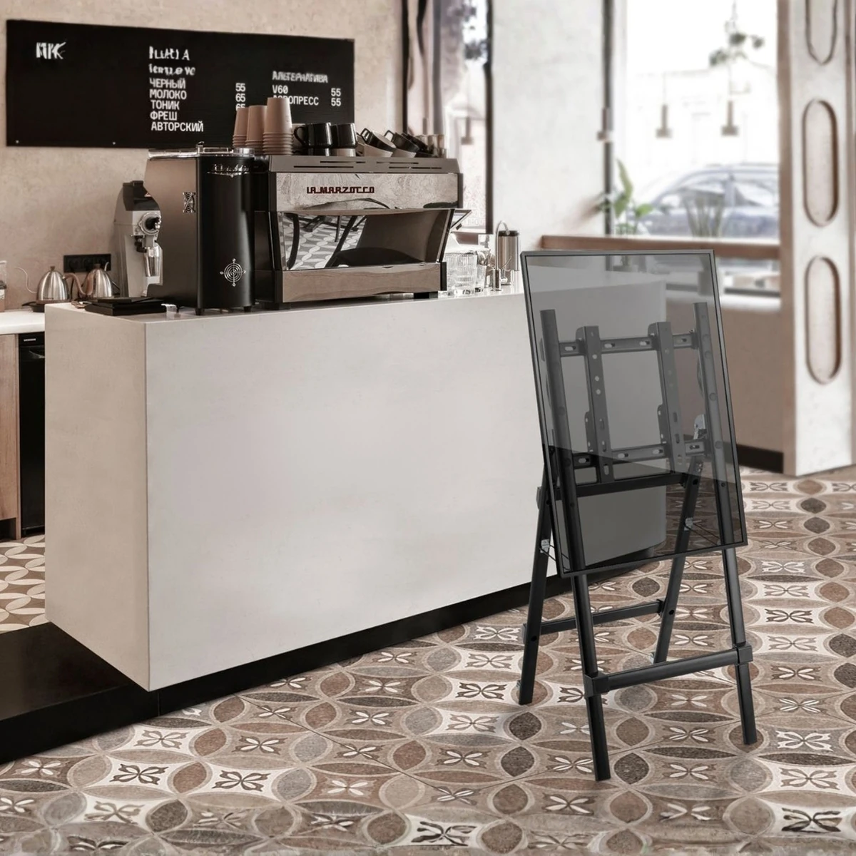 support chevalet portable