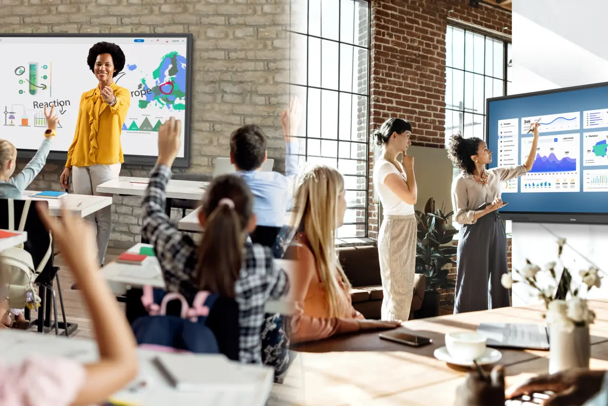 partage sans fil iiyama