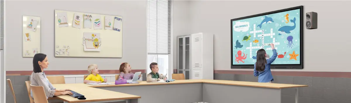 salle de classe - LG 55TR3DQ