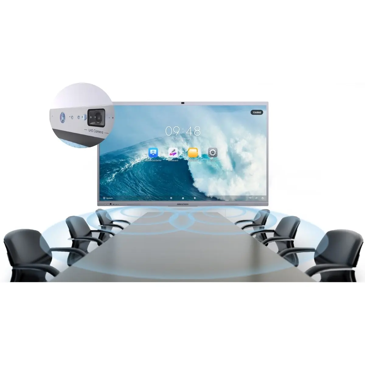 écran pour visioconférences HikVision