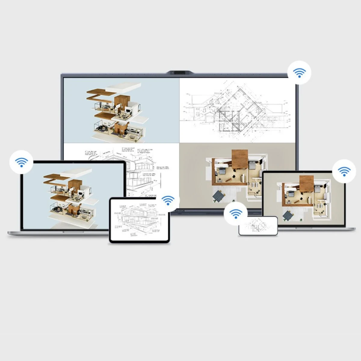 partage d'écran maxhub