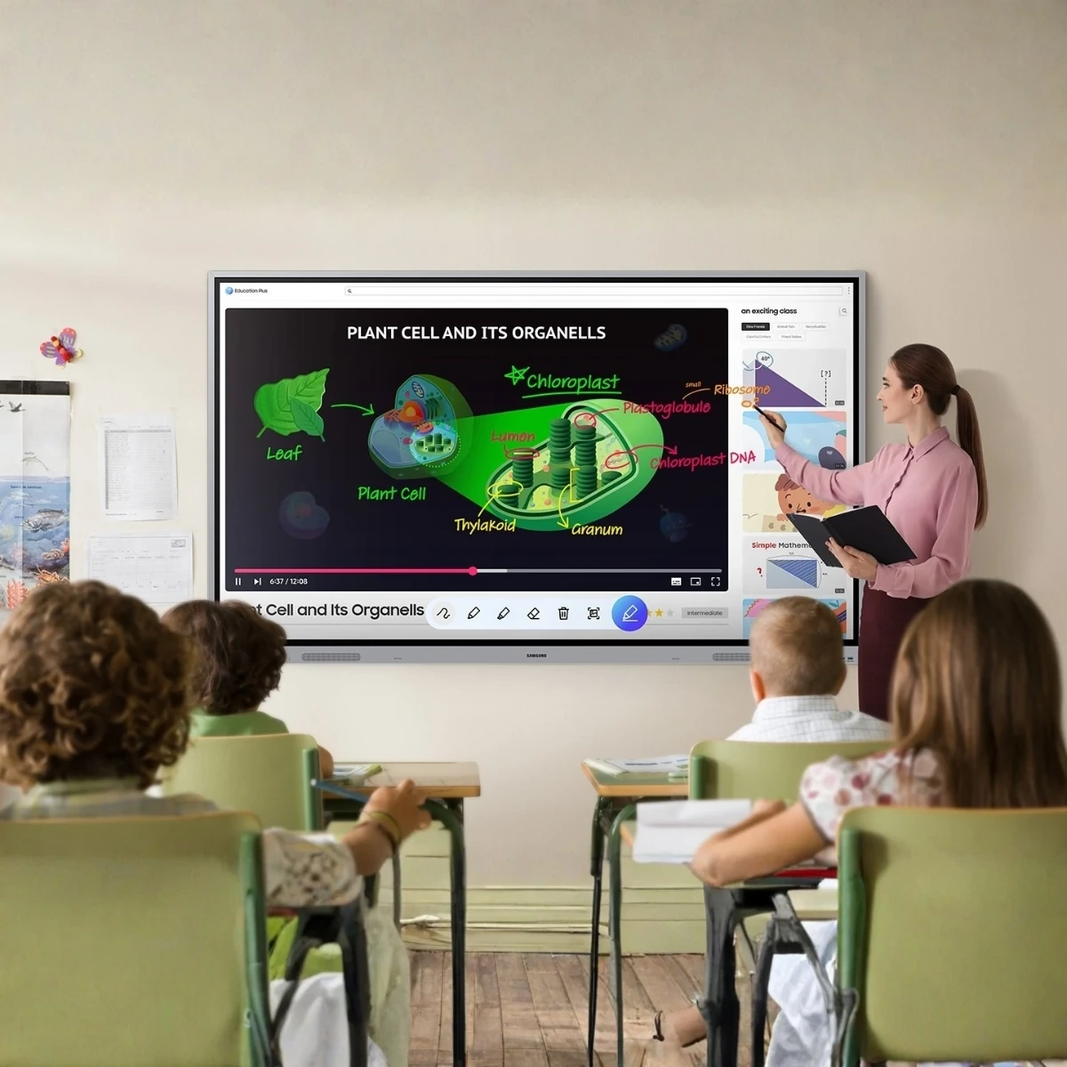 écran sans système d'exploitation Samsung